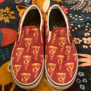 Vans PIZZA SHOES! US men’s 8.5 women’s 10